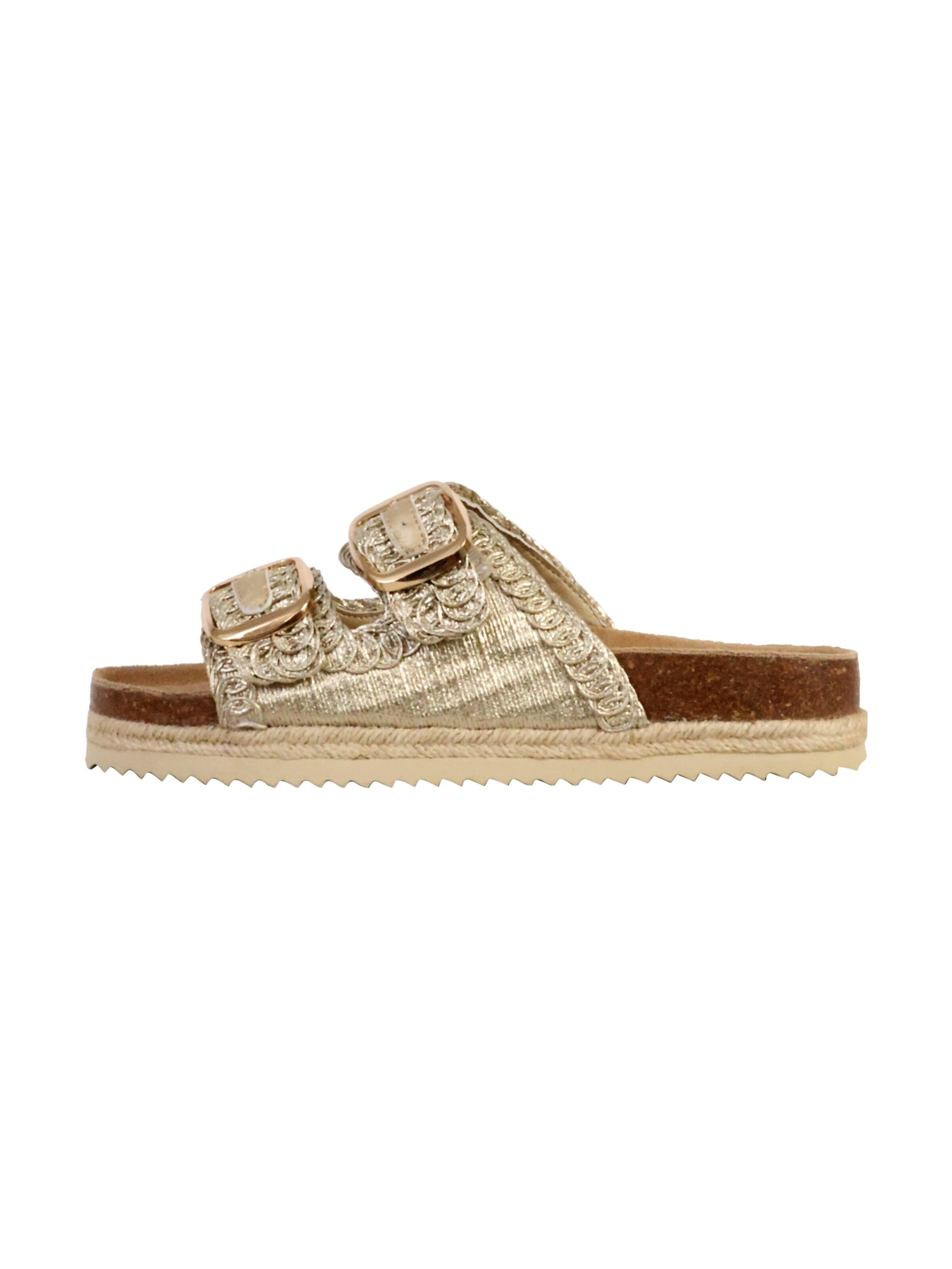 Xti Sandale 'Ledersandalen'‌‌‌‌‌‌‌ in Gold: Vorderseite