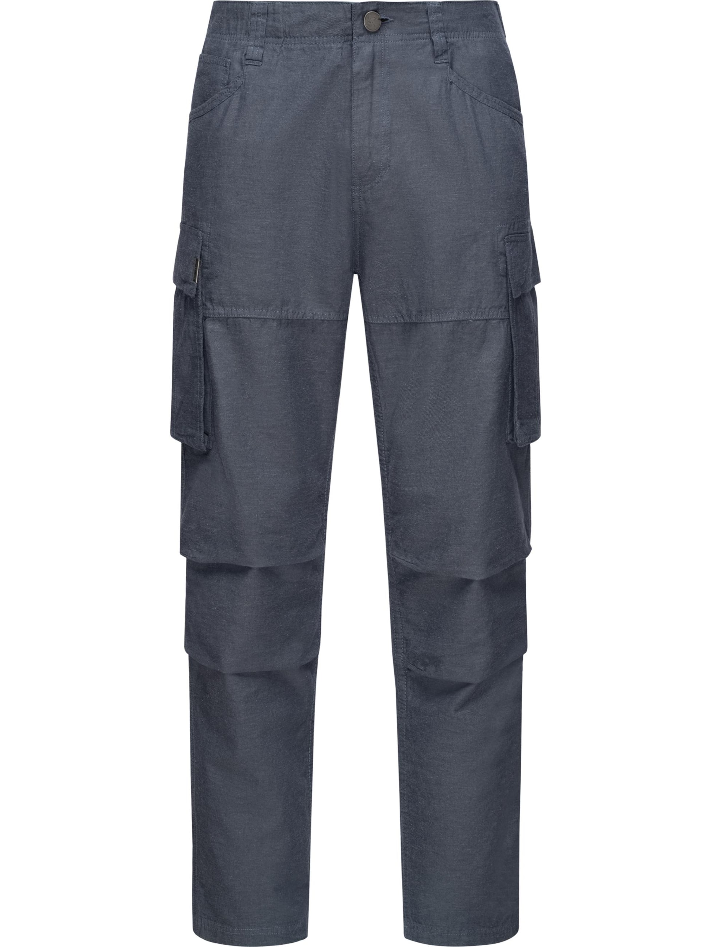 Ragwear Regular Cargo Pants 'Merly' in Blue: front