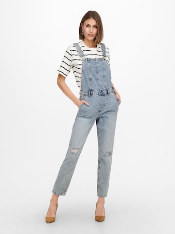 ONLY Dungaree jeans 'Percy Life' in Blue: front