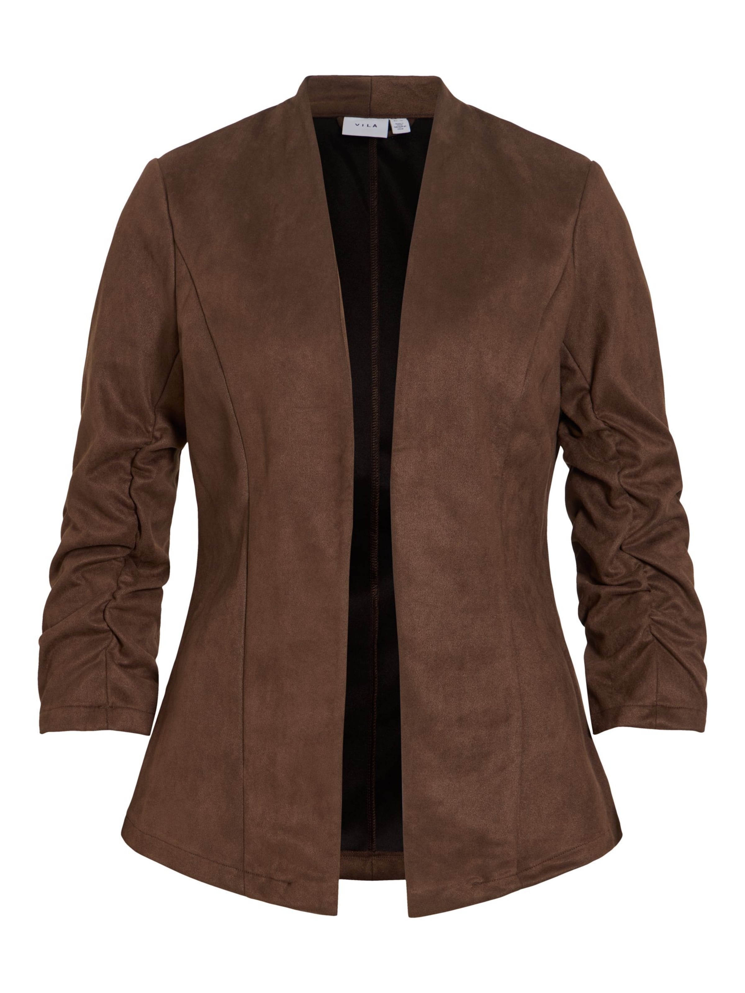 VILA Blazers 'VINancy' in Bruin: voorkant