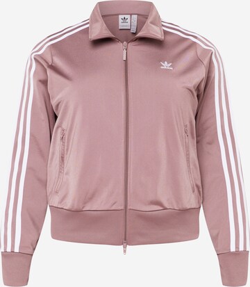 ADIDAS ORIGINALS Sweat jacket 'Adicolor Classics Firebird Primeblue ' in Pink: front