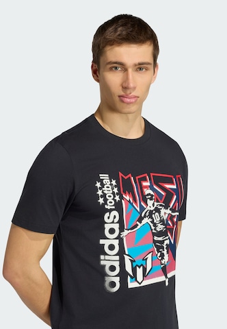 T-Shirt fonctionnel 'Messi' ADIDAS PERFORMANCE en noir