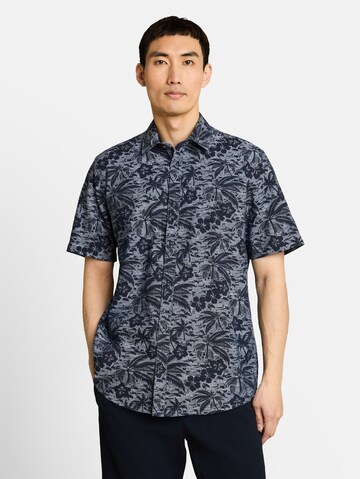 TOM TAILOR Regular fit Overhemd in Blauw: voorkant