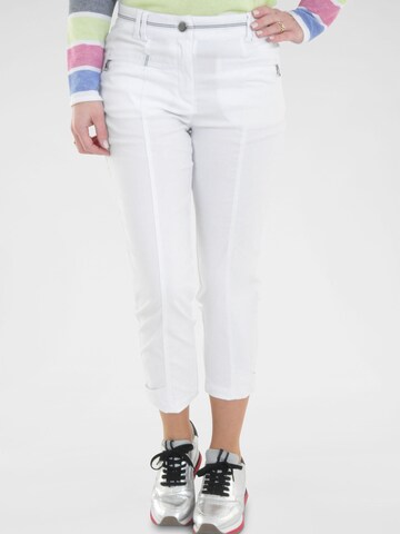 Navigazione Slim fit Pants in White: front