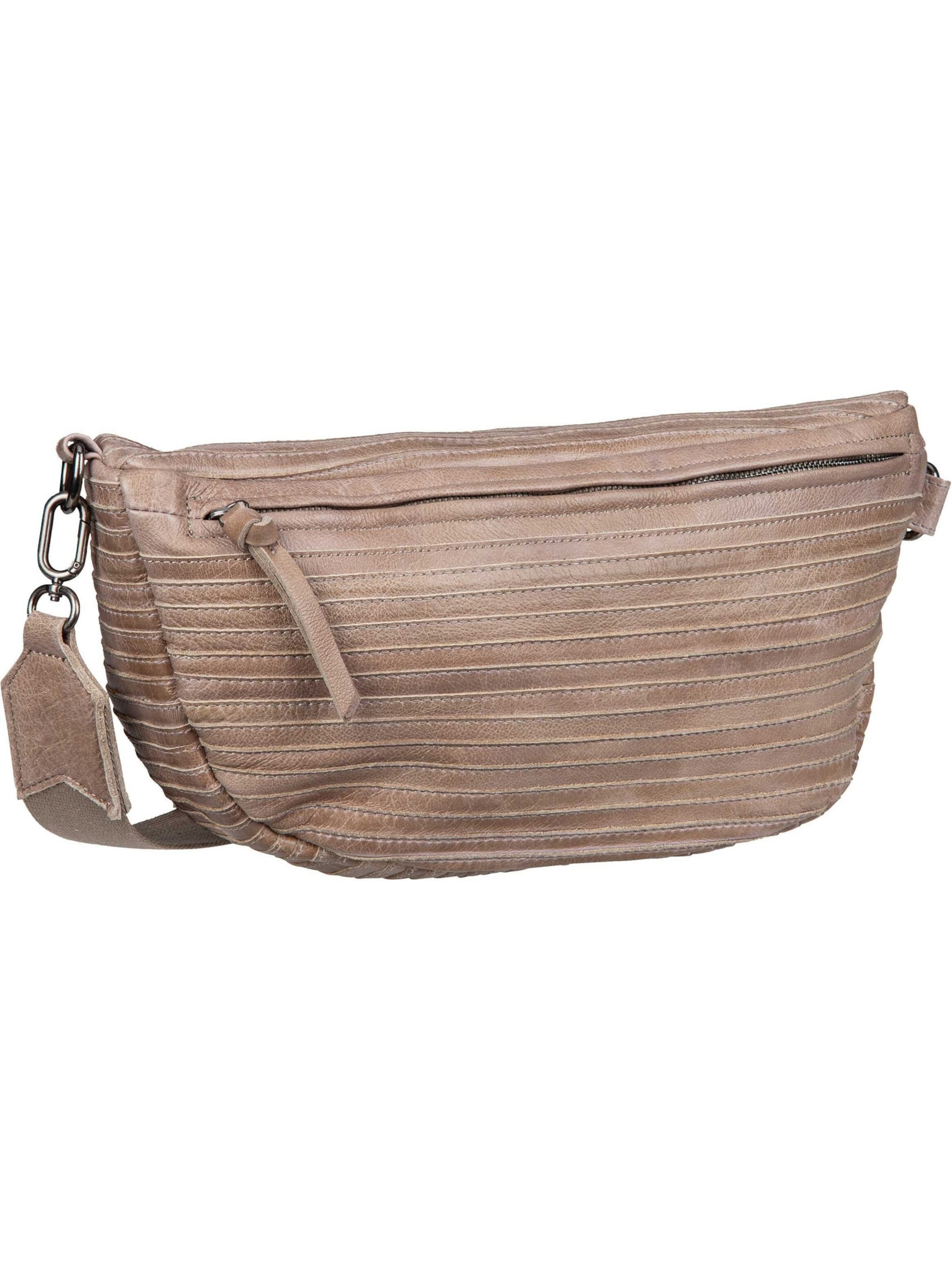 FREDsBRUDER Umhängetasche 'Layer' in Braun: Vorderseite