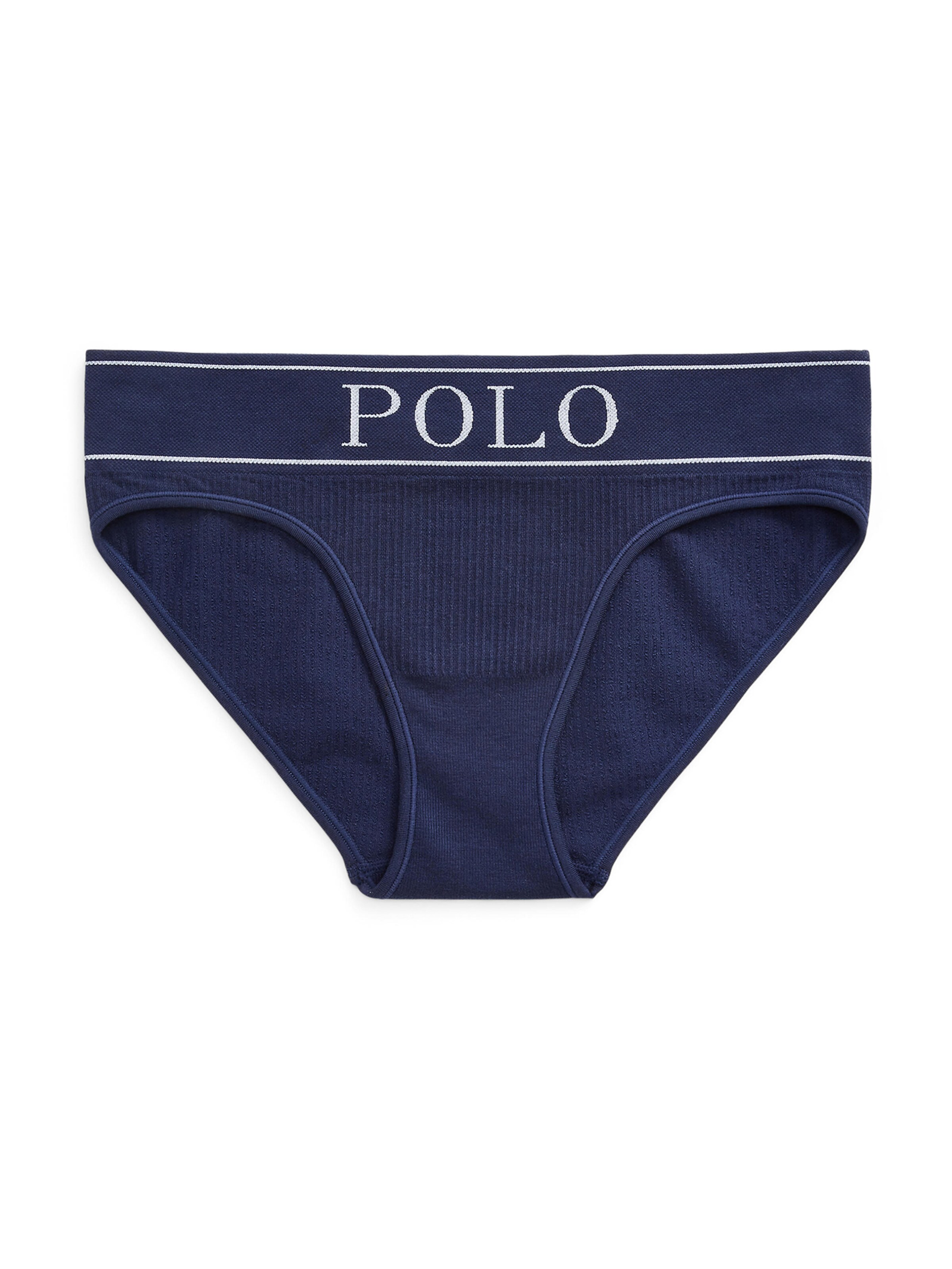 Polo Ralph Lauren - Braga ' Modern Brief ' en azul: frente