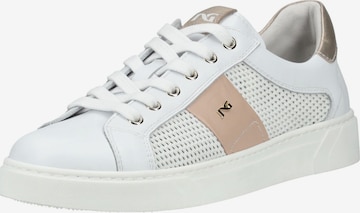 Sneaker bassa di Nero Giardini in bianco: frontale