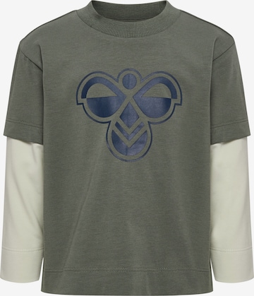 Hummel Shirt in Grijs: voorkant