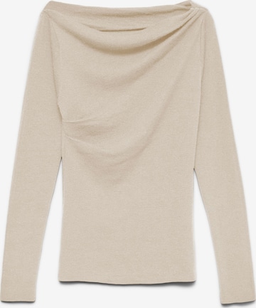 VERO MODA Sweter 'VMSofine' w kolorze beżowy: przód