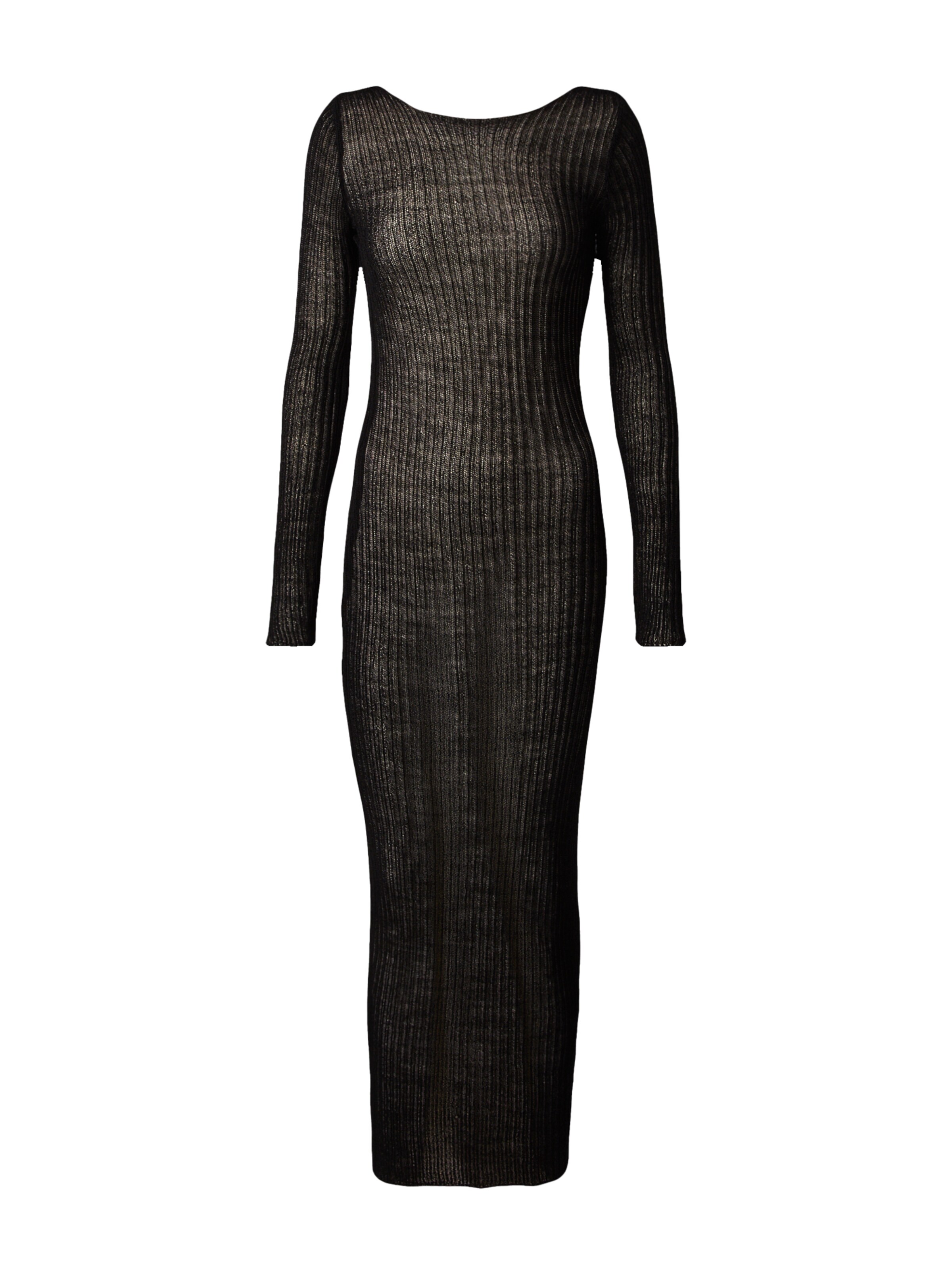 Misspap Kootud kleit, värv must: eest vaates