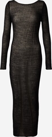 Misspap Knit dress in Black: front