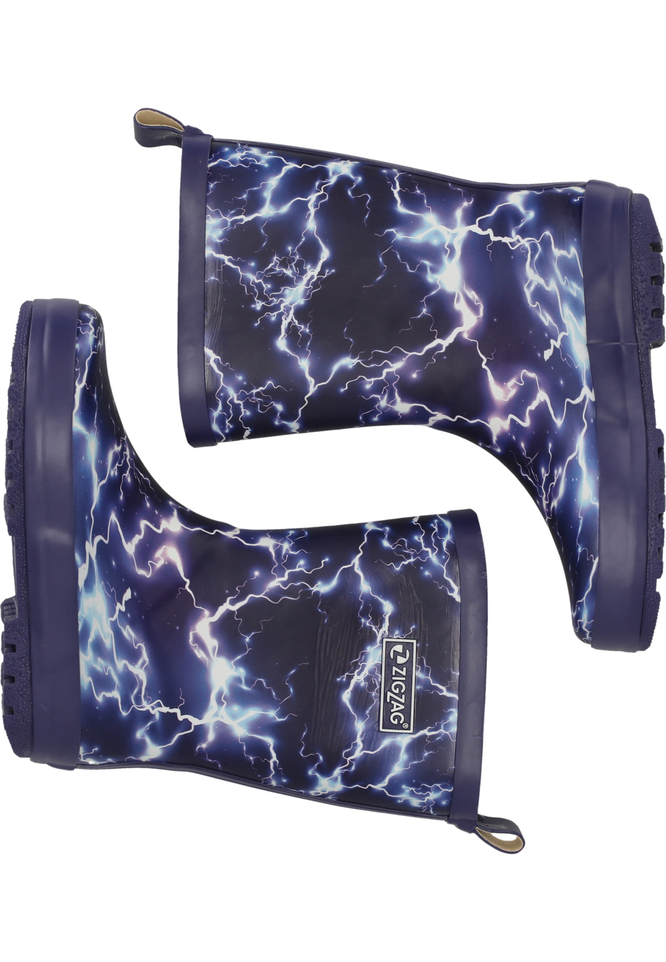 ZigZag Regenlaarzen 'Gemus' in Zwart