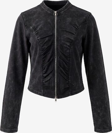 myMo ROCKS - Chaqueta de entretiempo en negro: frente