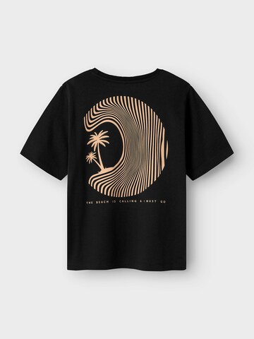 NAME IT Μπλουζάκι 'NKMZoko' σε μαύρο