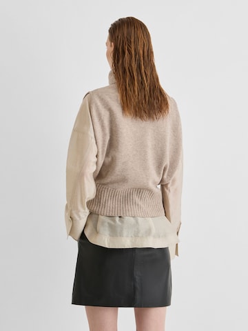 ROUGE EDIT - Chaleco de punto en beige