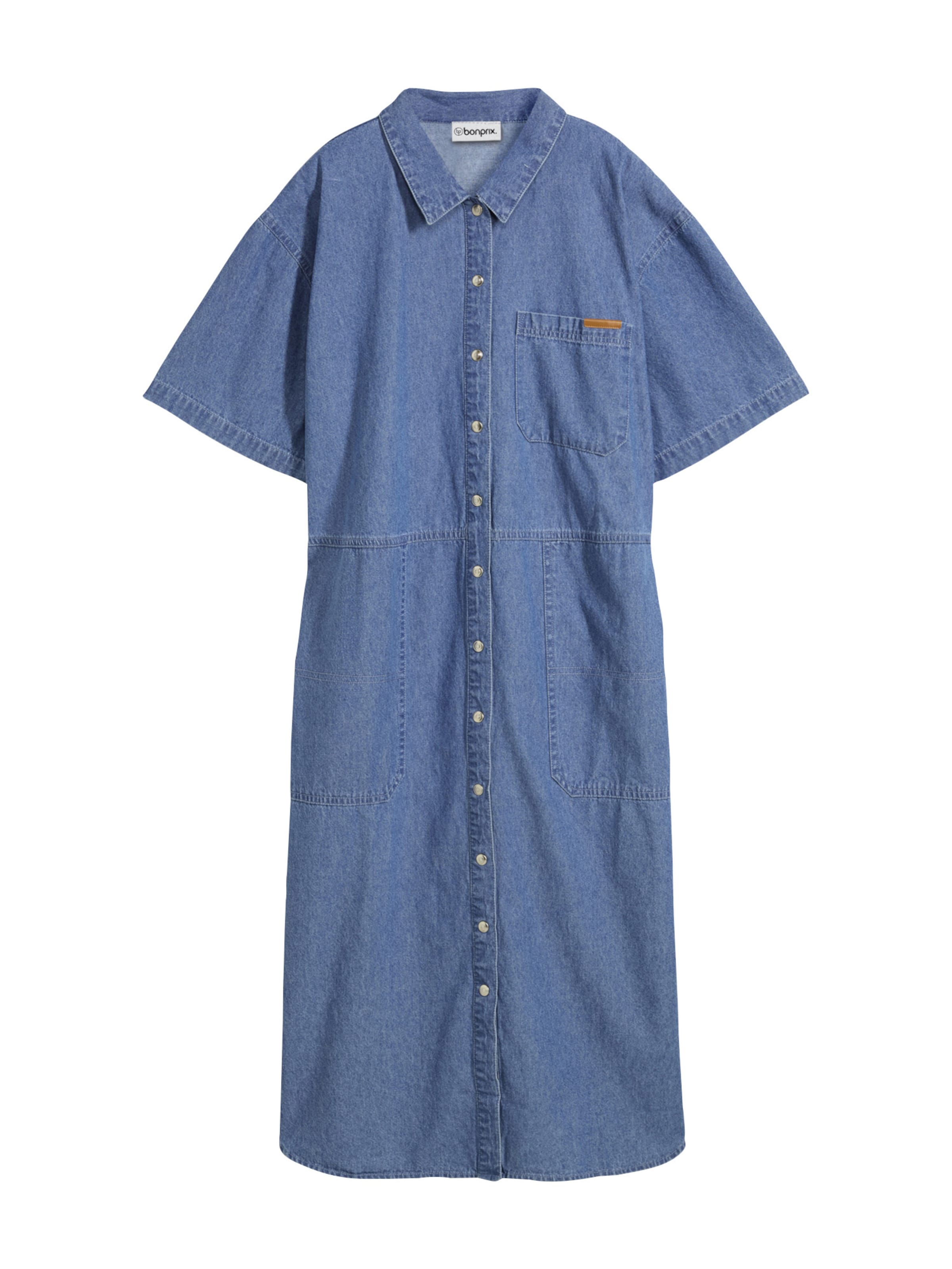 bonprix Kleid in Blau: Vorderseite