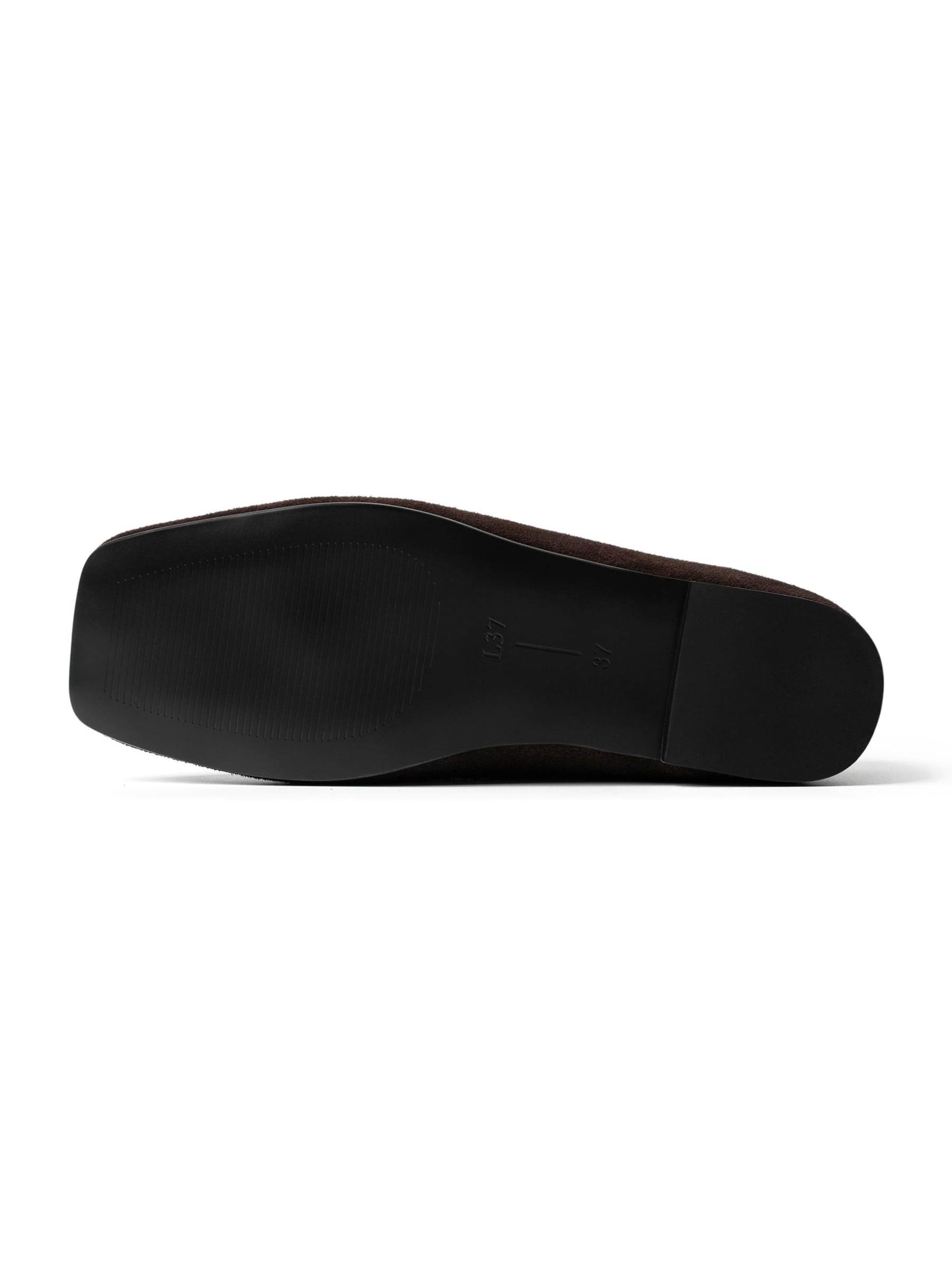 L37 HANDMADE SHOES Slip-ons 'JUST BEFORE THE SUNSET' in Brown