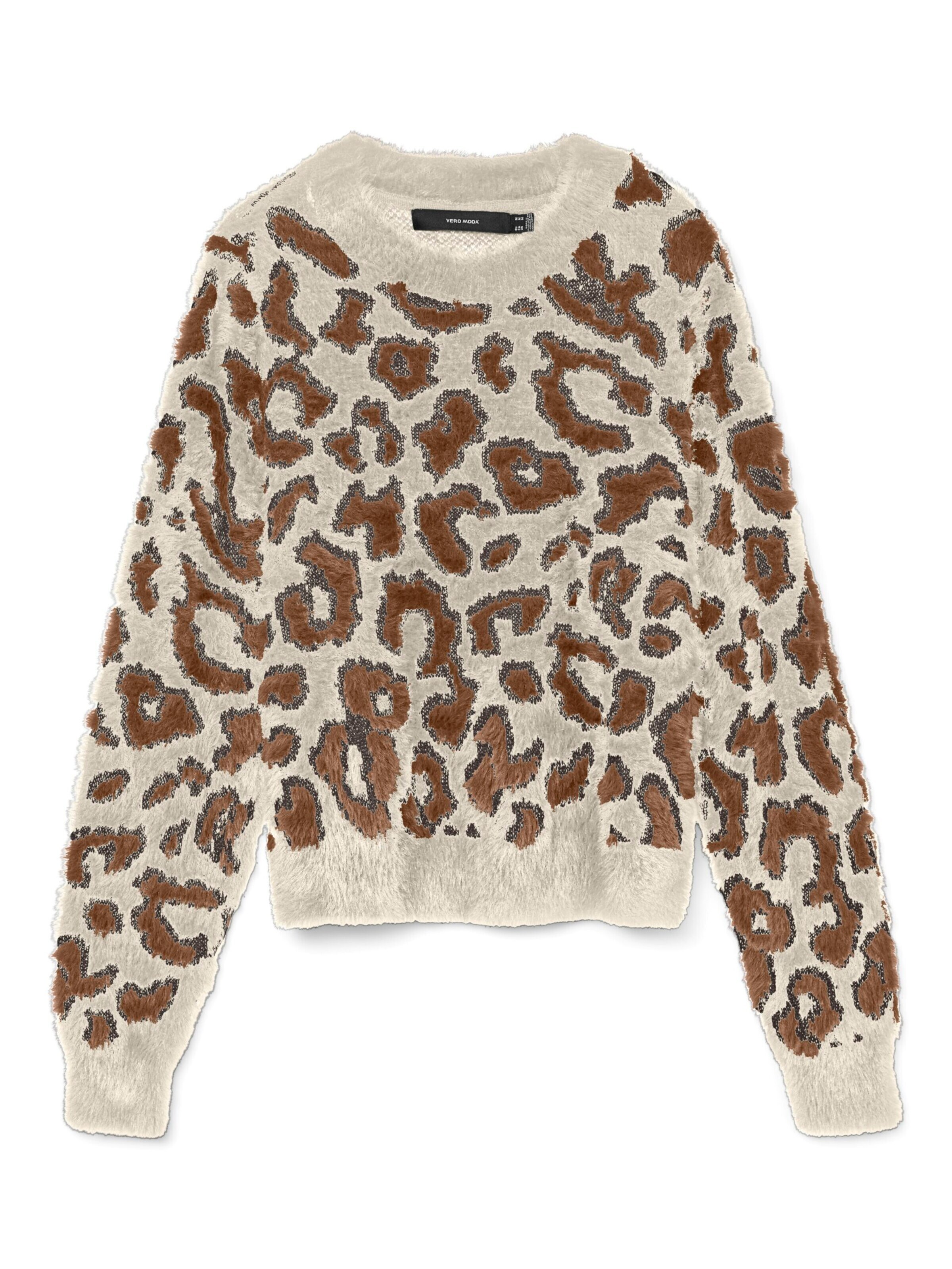 VERO MODA Trui in M in de kleur Bruin, Productweergave