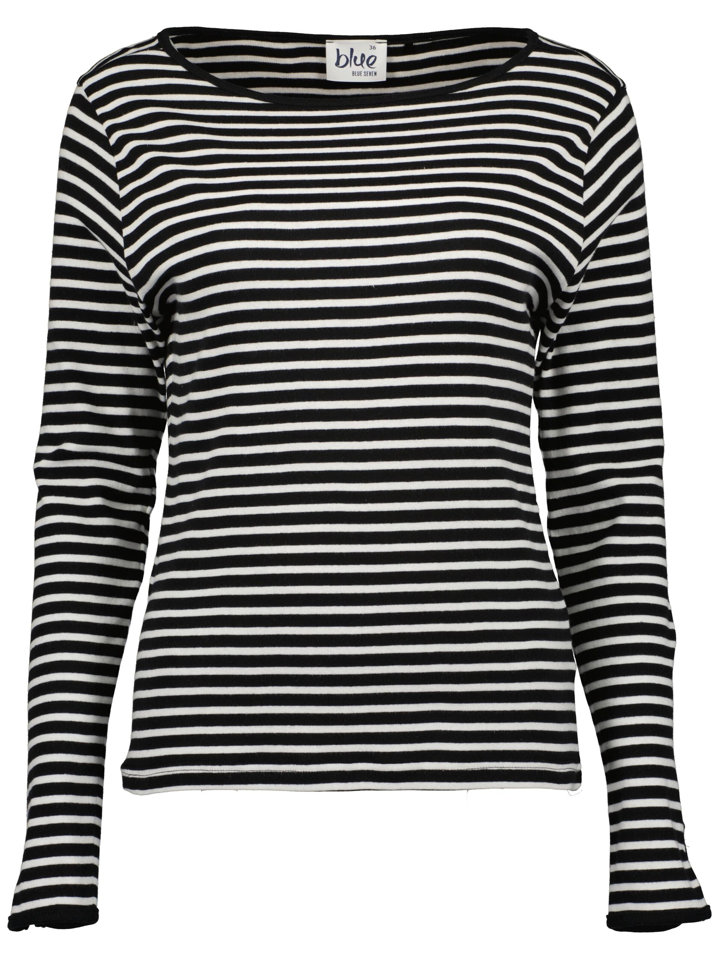 BLUE SEVEN Shirt‌‌‌‌‌‌‌‌ in Schwarz: Vorderseite
