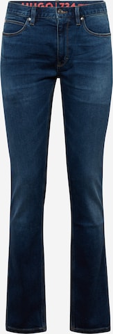 HUGO Jeans i blå: framsida