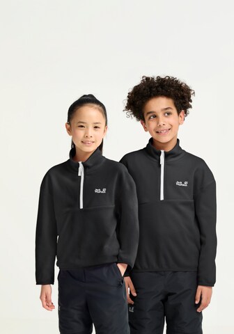 JACK WOLFSKIN Athletic Sweater in Black