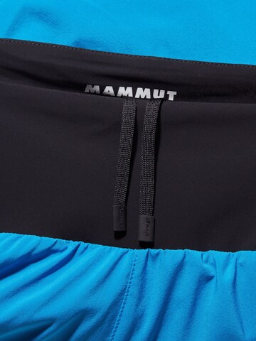 MAMMUT Regular Workout Pants 'Aenergy' in Blue