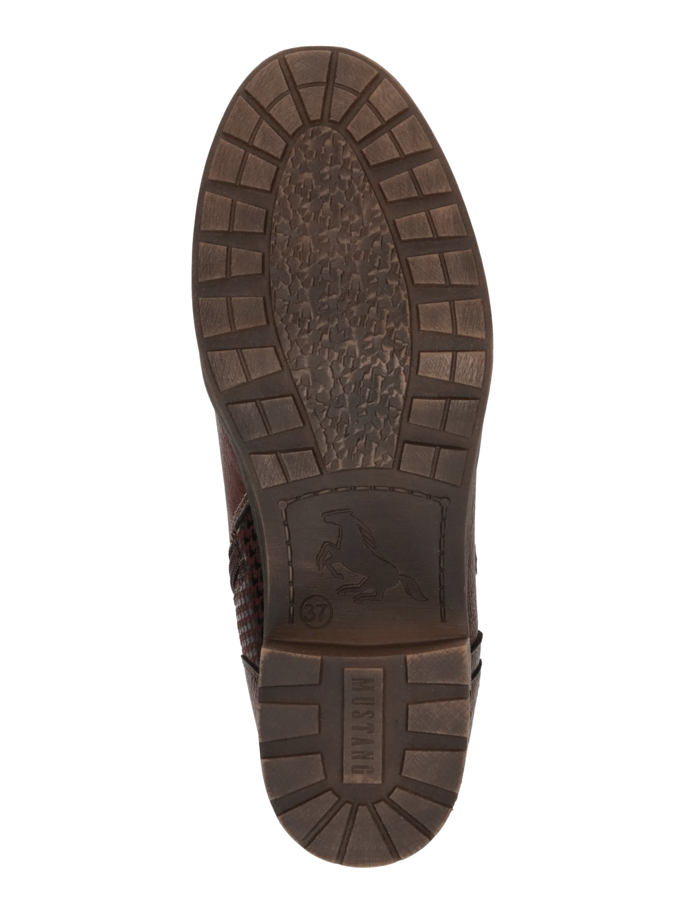 Bottines à lacets MUSTANG en rouge