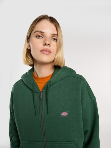 DICKIES Кофта на молнии 'Oakport' в Зеленый