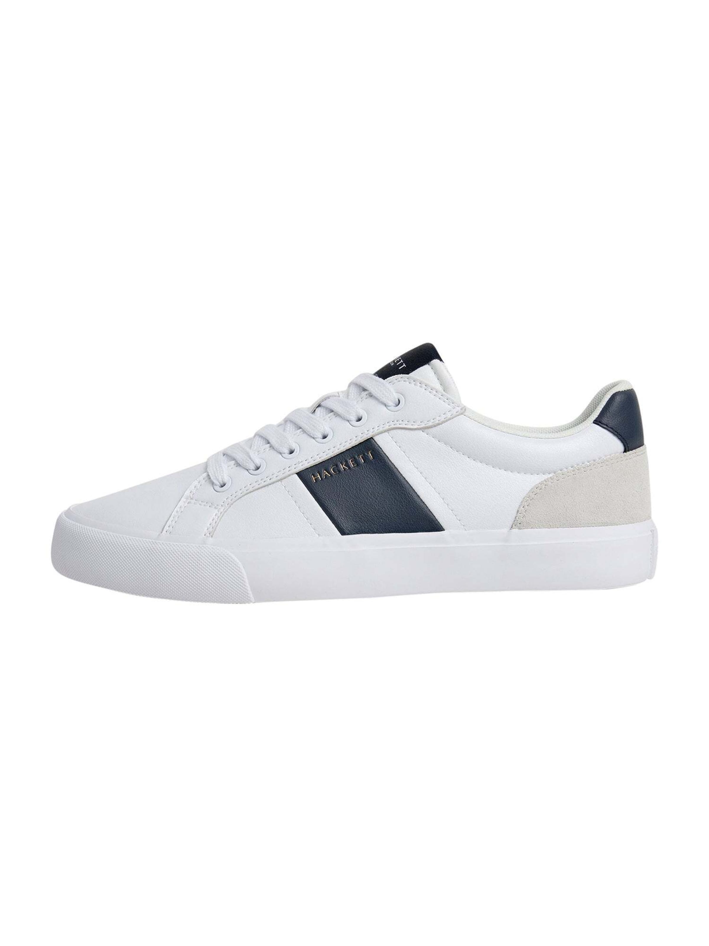 Hackett London Sneakers ' BLAKE HANDLES ' in 40 in Navy / Light grey / White, Item view