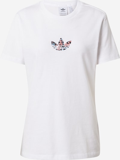 ADIDAS ORIGINALS T-shirt i duvblå / pastellröd / svart / vit, Produktvy