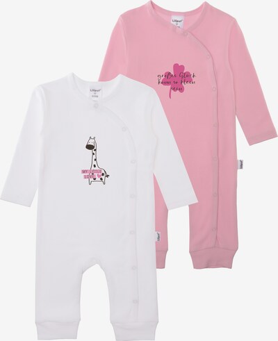LILIPUT Strampler 'Giraffe' in pink / dunkelpink / schwarz / weiß, Produktansicht