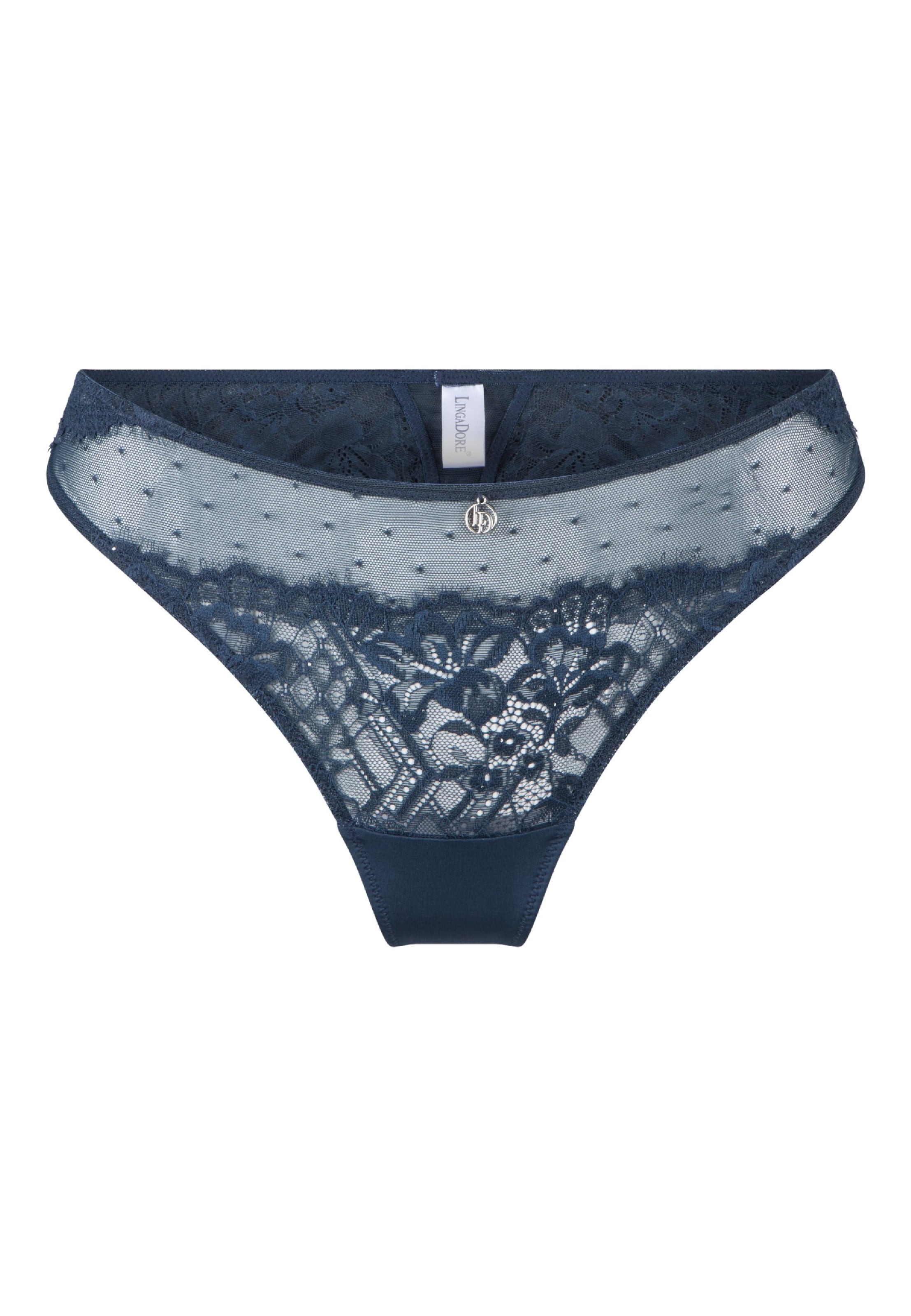 LingaDore - Tanga em azul: frente