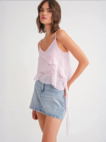 Top di MixRay in rosa