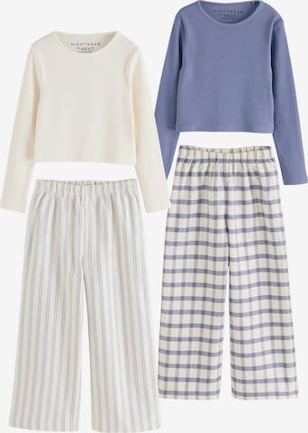 mėlyna Next Miego kostiumas: priekis