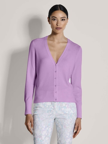 Cardigan MADELEINE en rose : devant