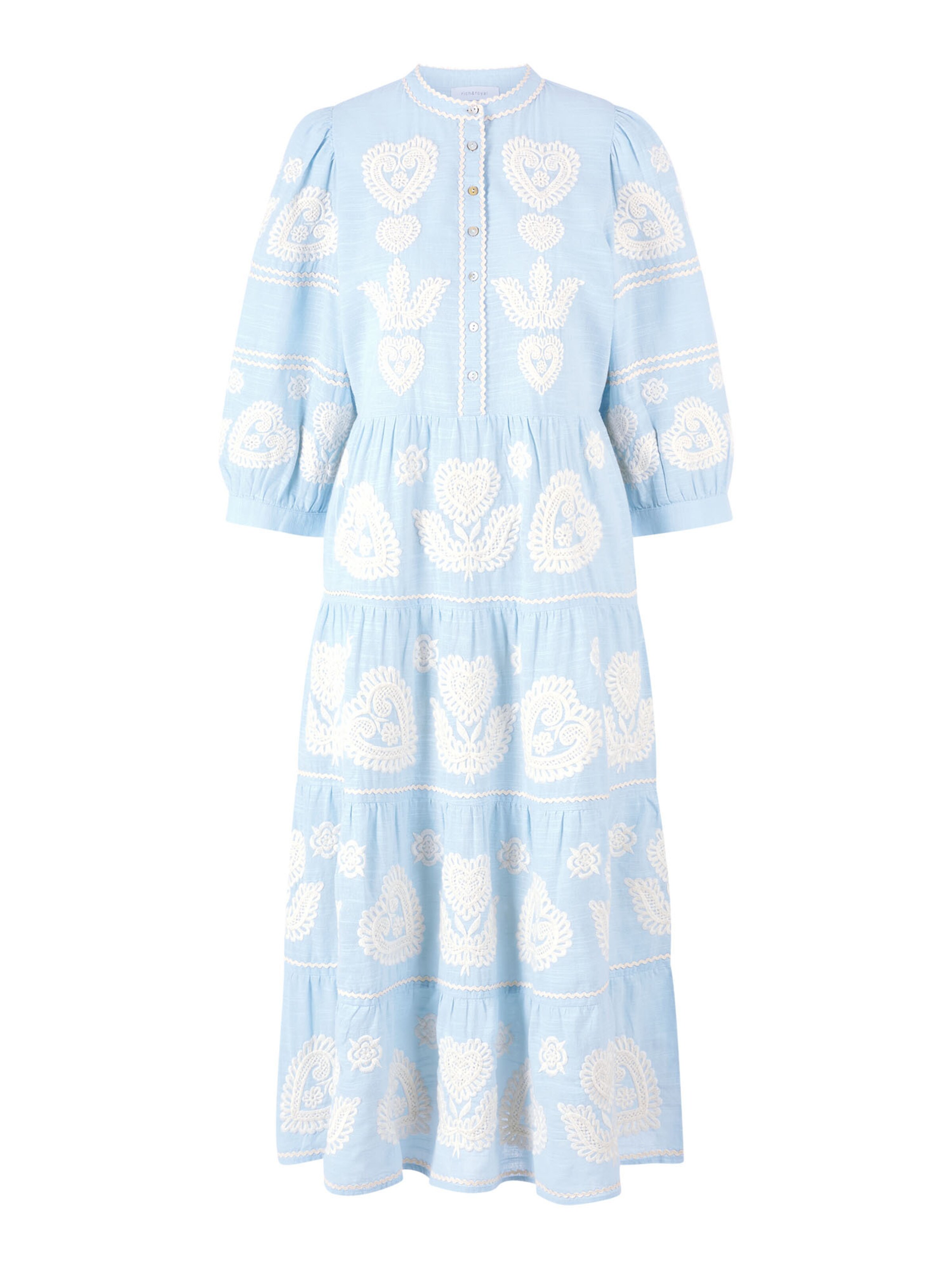 Rich & Royal Klänning i blå: framsida