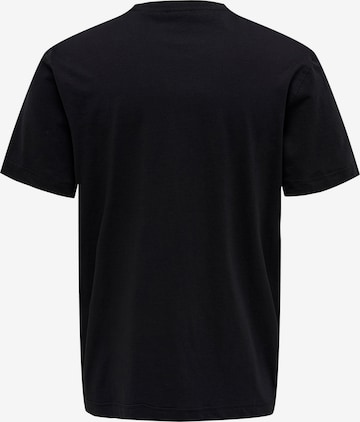 T-Shirt 'Max' Only & Sons en noir