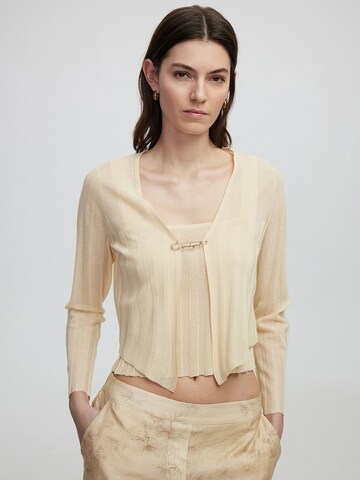 Cardigan Ipekyol en jaune : devant