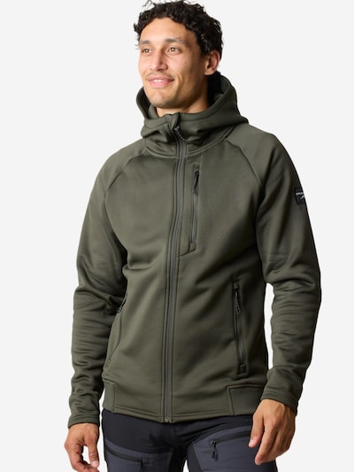 SWEDEMOUNT Funktionsfleecejacke 'Lofoten'‌ in XL in oliv, Produktansicht