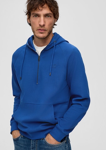 Sweat-shirt s.Oliver en bleu : devant