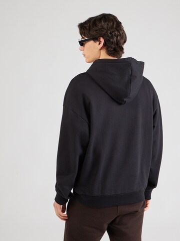 juoda ADIDAS ORIGINALS Megztinis be užsegimo 'TREFOIL': galas