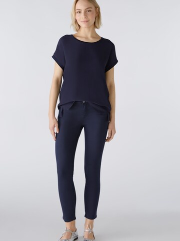 OUI Slim fit Jeggings 'Baxtor' in Blue: front