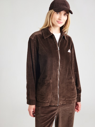 QUIKSILVER Jacke 'PAYARAWA' in Braun: Vorderseite