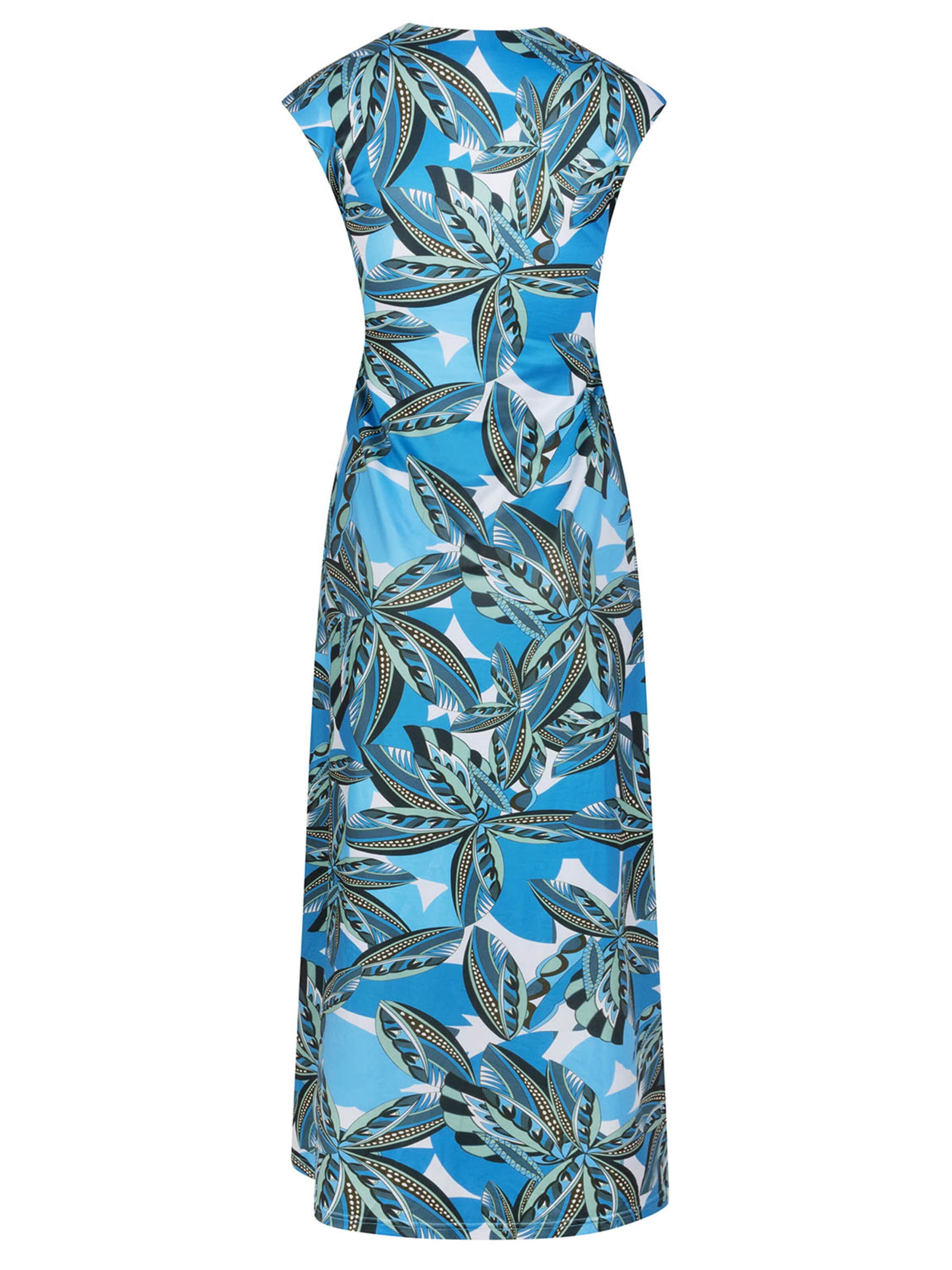 Chic by Lirette Dress 'Kimono dress Palm' in Blue