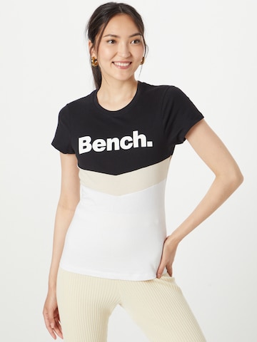 BENCH T-Shirt 'JAYJAY' in Weiß: predná strana