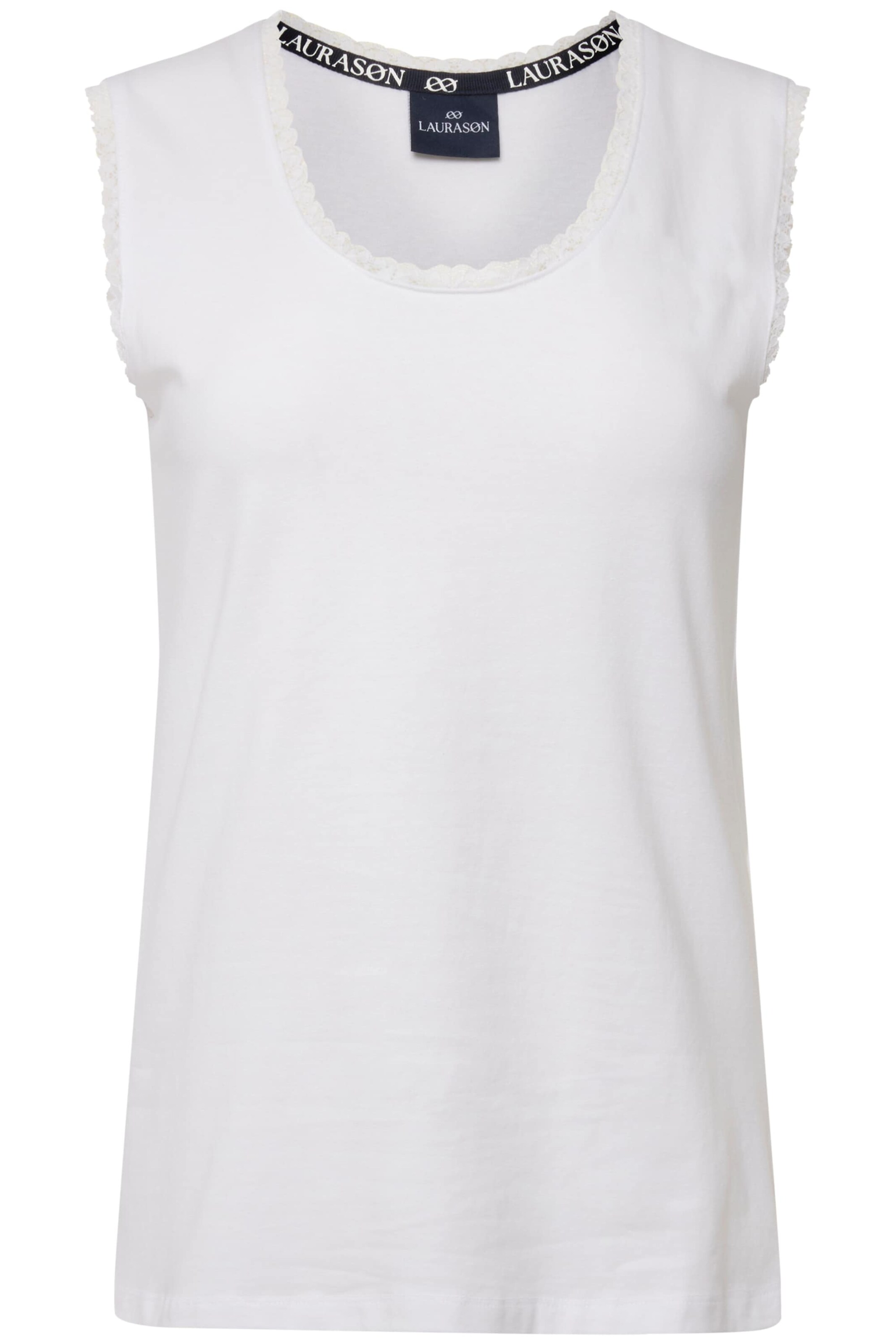 LAURASØN Top in White: front
