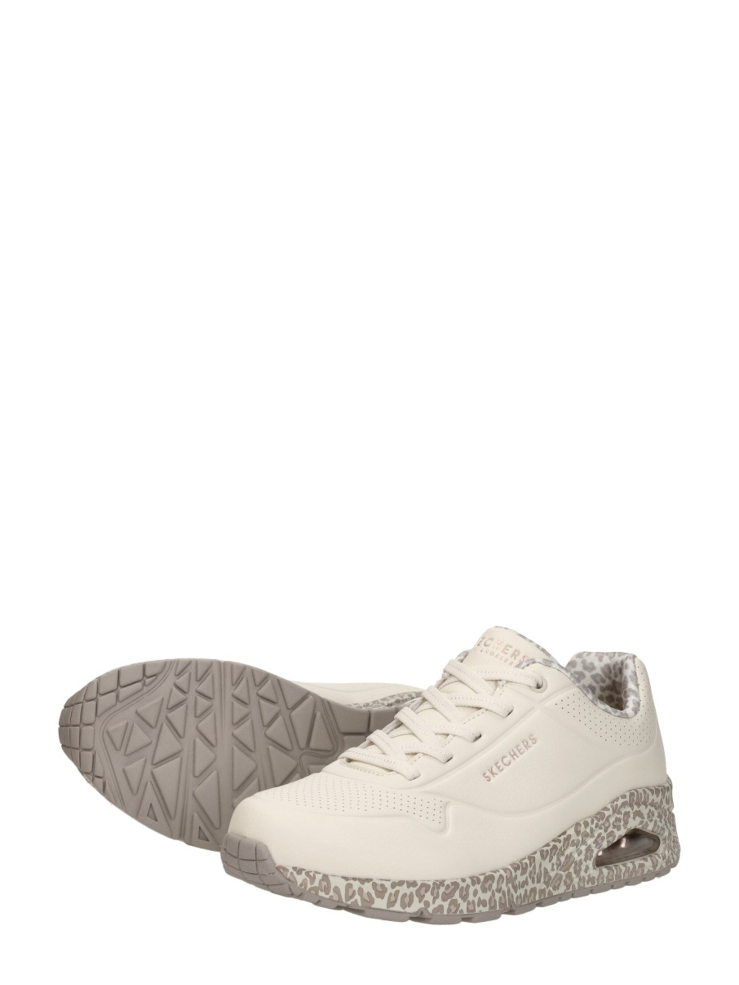 SKECHERS Sneakers laag 'Uno - Safari Time' in Wit