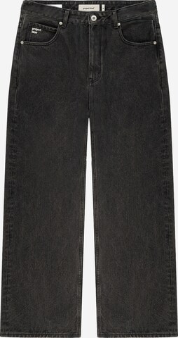 Baggy Jean Project Blue en noir : devant