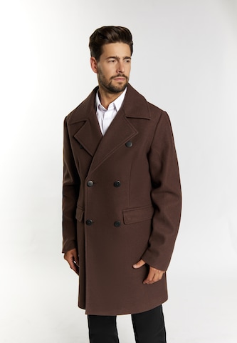 Manteau mi-saison DreiMaster Klassik en marron : devant