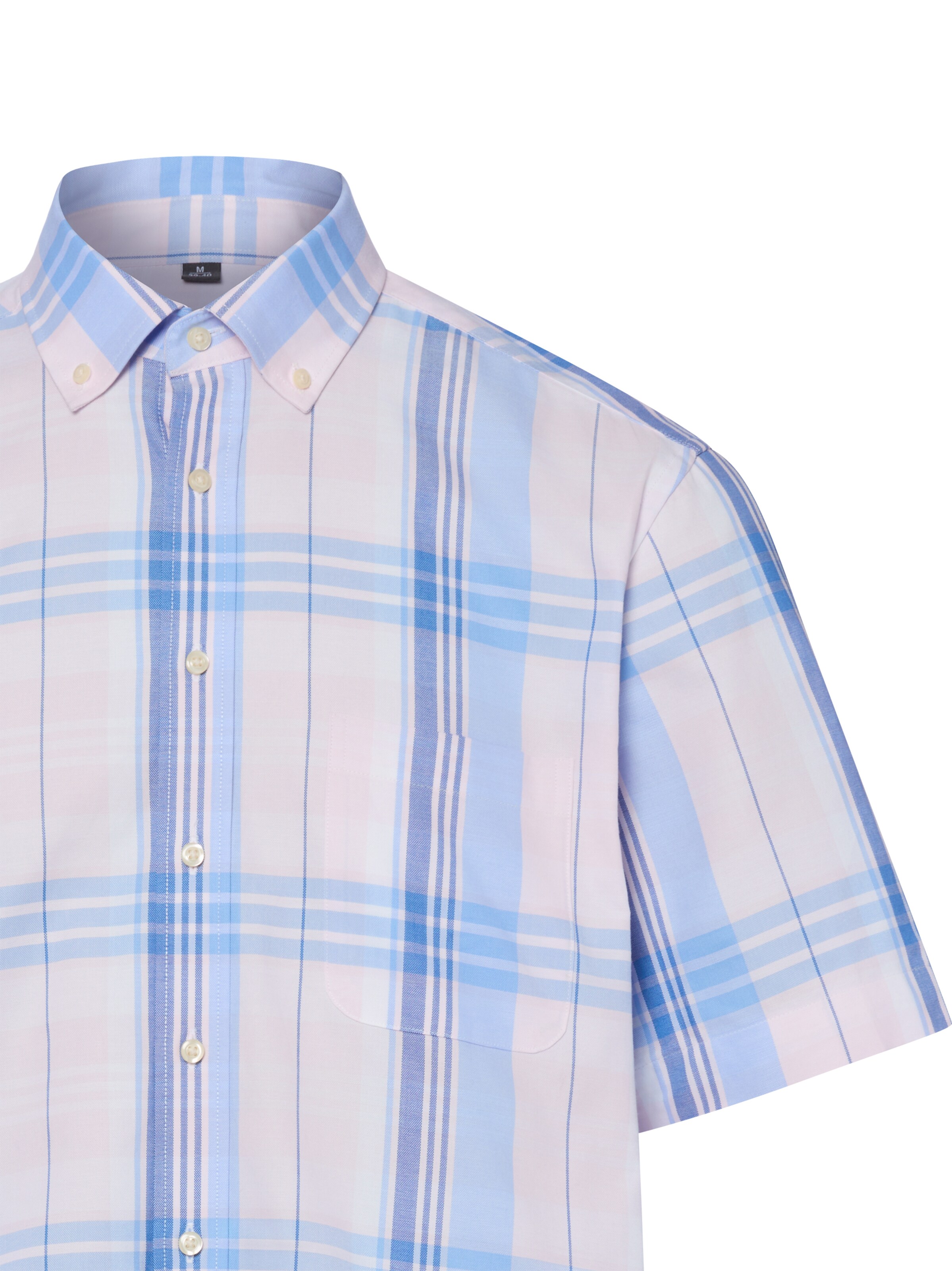 Fit confort Chemise Nils Sundström en bleu